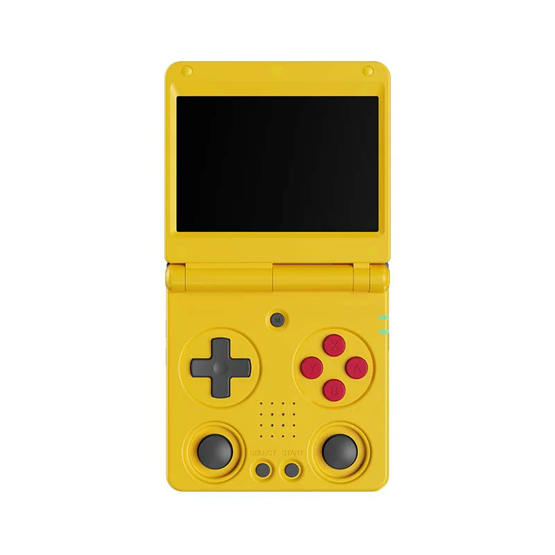 Anbernic RG34XX SP handheld gaming device.