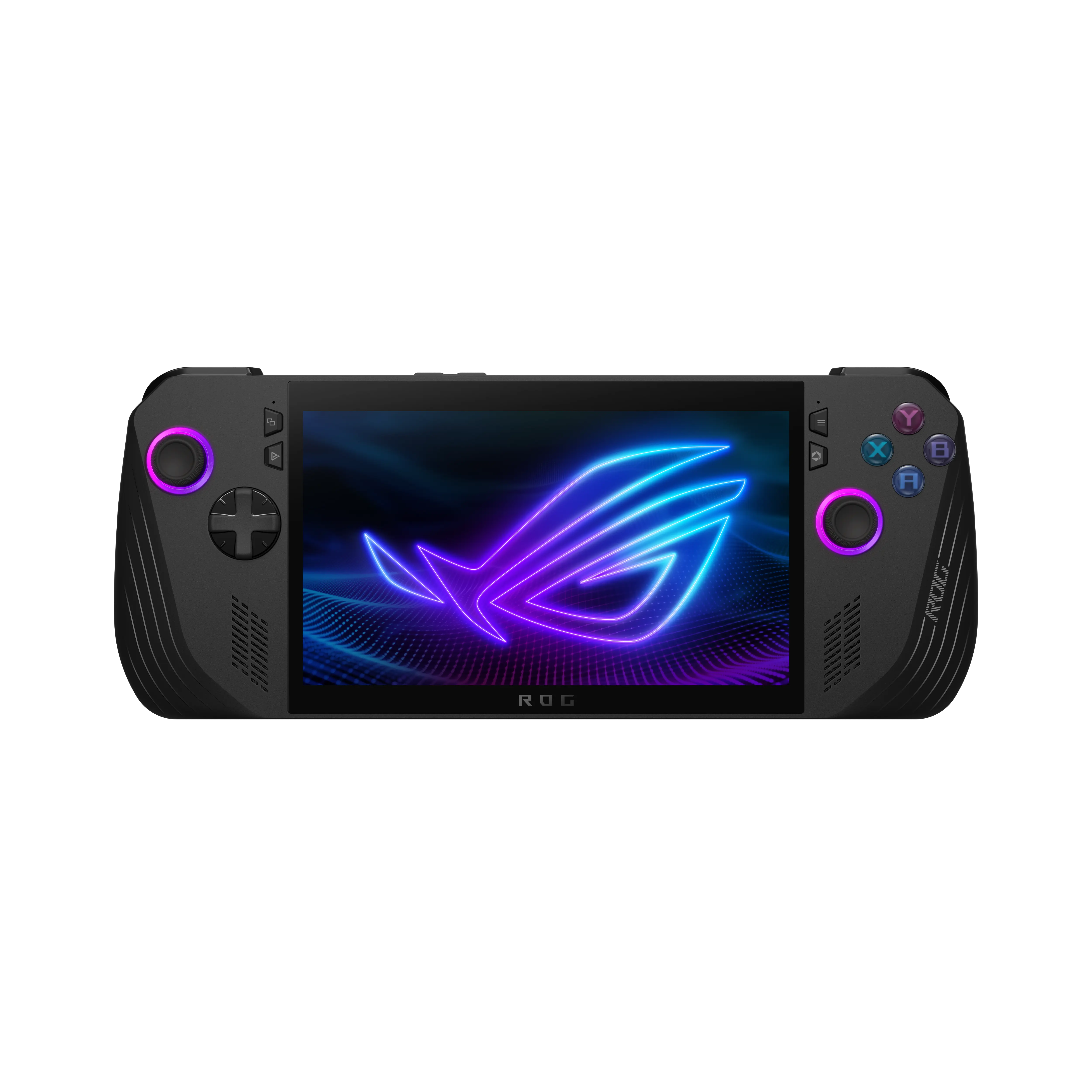 ASUS ROG Ally X handheld gaming device.