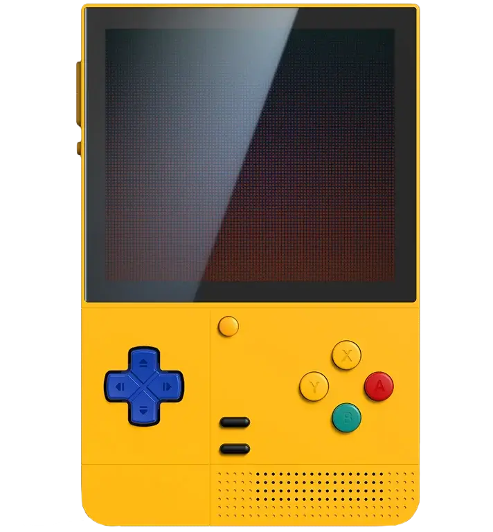 Retroid Pocket Classic handheld gaming device.